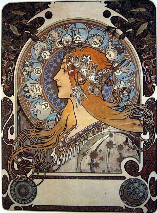 Альфонс Муха. Зодиак (1896).jpg