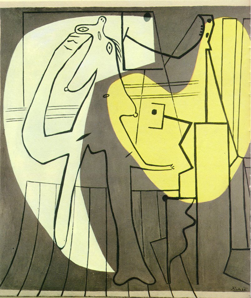 Живопись_Пабло-Пикассо_Le-peintre-et-son-modele-1927.jpg