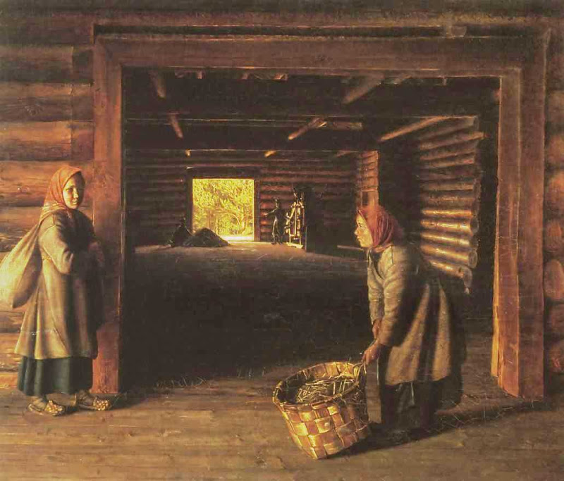 Сорока Григорий Васильевич. Гумно. 1843.jpg
