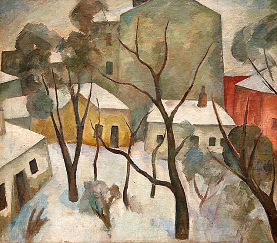 Статья 13 (2) Роберт Фальк.  Картина «Московский дворик», 1912.jpg