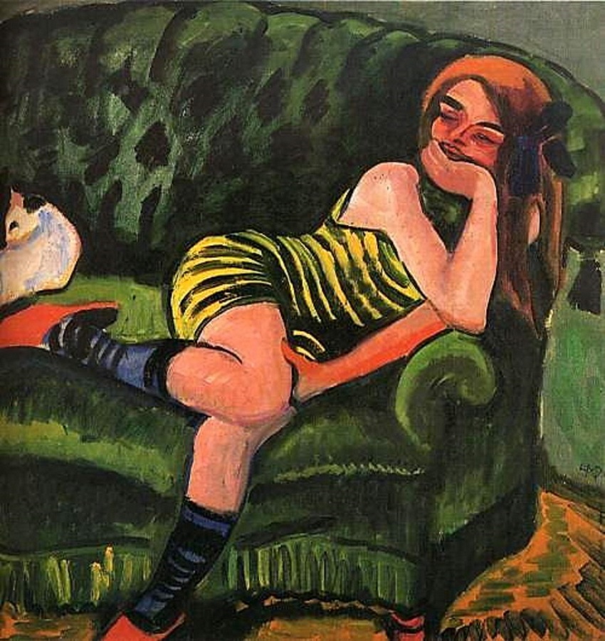 Статья 57 (3.1) Макс Пехштейн. «Женщина с кошкой на зелёном диване», 1910.jpg