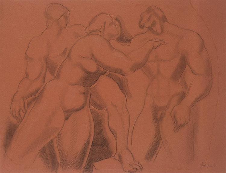 архипенко group-of-nude-figures.jpg!Large.jpg