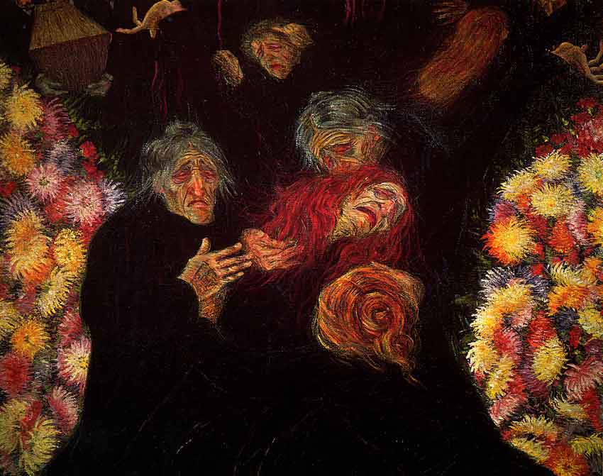 боччони Mourning, 1910.jpg