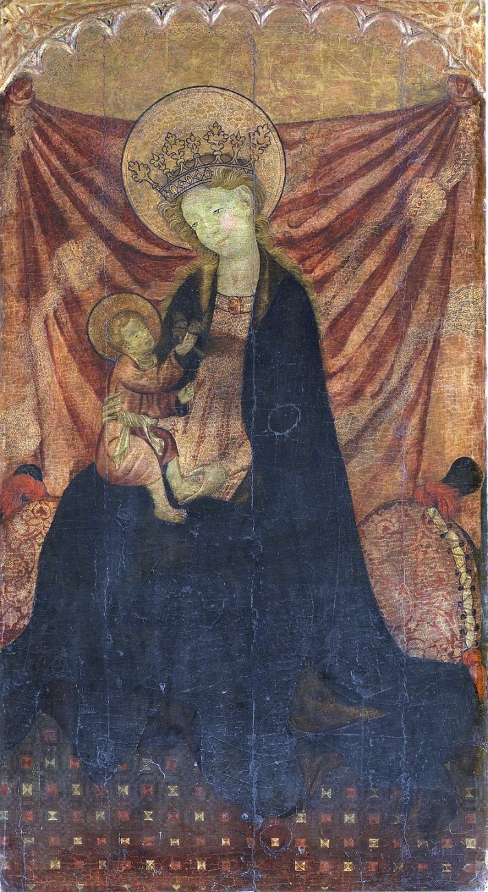 исп Virgen_con_el_Niño,_atribuida_a_Gonçal_Peris_(Museo_del_Prado).jpg