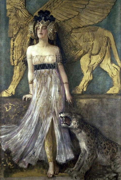 чезаре сакаджа Great_Semiramis,_Queen_of_Assyria_-_Cesare_Saccaggi.jpg