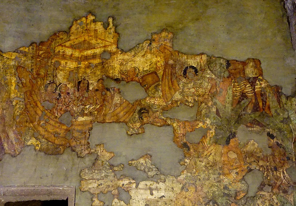 019_Cave_1,_Painting_Fragment_(34239607296).jpg