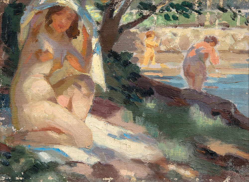02-12 Santeri Salokivi. Ladies on the shore.jpg