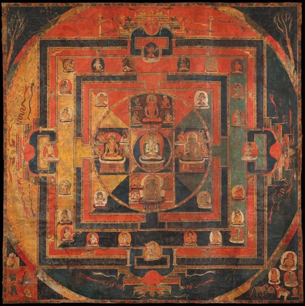 11Vajradhatu_Mandala_Painting,_Tibet,_11th_Century_AD._Pigment_on_cotton.jpg
