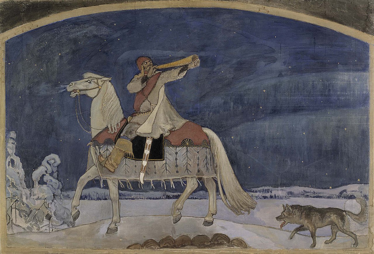 1280px-Akseli_Gallen-Kallela_-_Kullervo_Sets_Off_for_War_(tempera).jpg