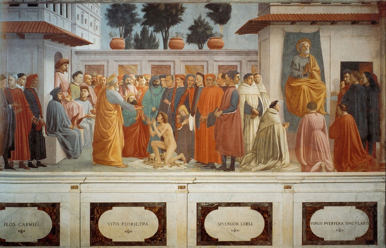 1280px-Masaccio._Raising_of_the_Son_of_Teophilus_and_St._Peter_Enthroned._fresco..jpg