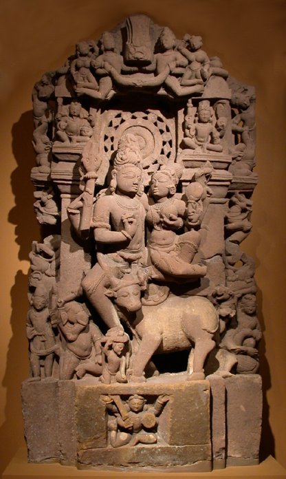 12ndian_stele_depicting_Shiva_&_Parvati,_Central_India,_12th_century,_pink_sandstone.jpg
