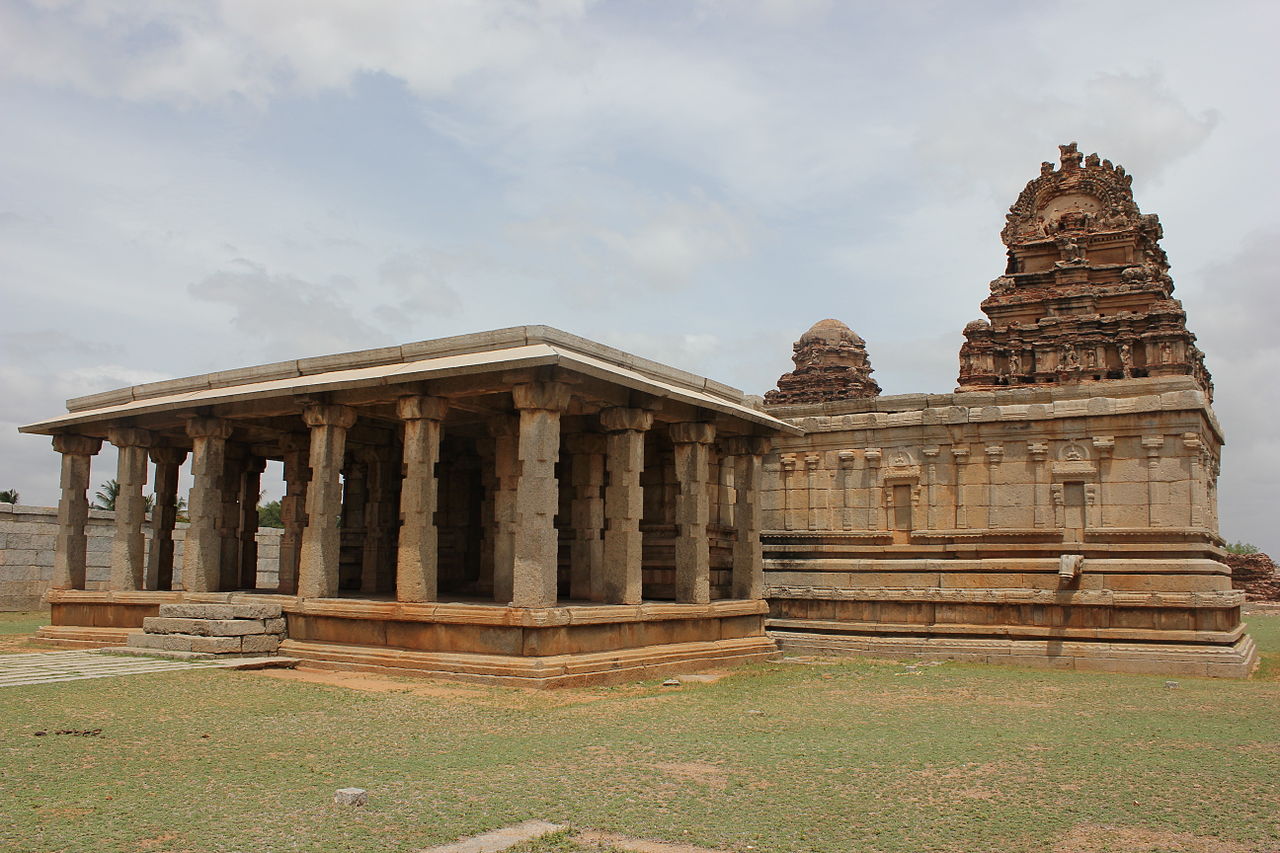 15d карнатик1280px-Chandrashekara_temple_in_Hampi.JPG