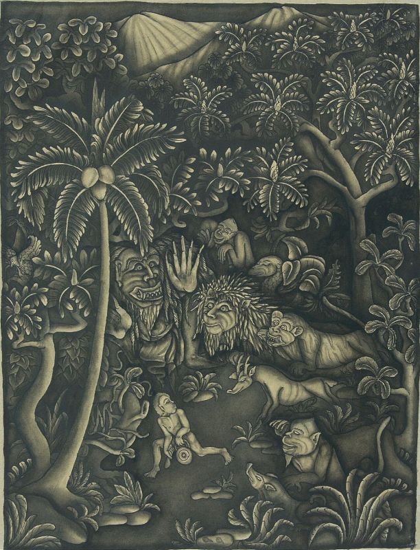 1948Een_kind_in_het_woud_met_wilde_en_demonische_dieren_TMnr_3525-63.jpg