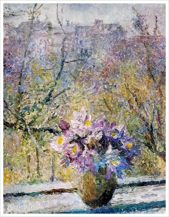 1979 Яблонская Татьяна Ниловна (Россия-Украина, 1917-2005)  «Весной» 1979 (2) (1).jpg