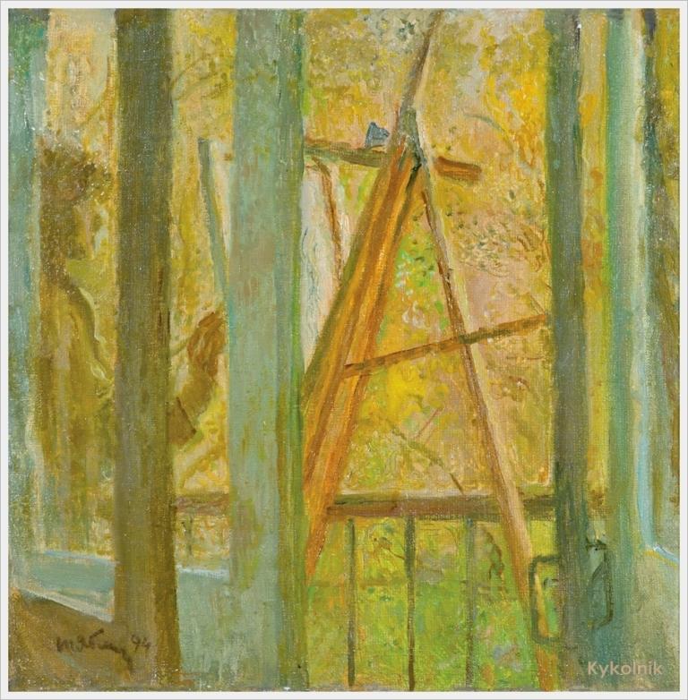 1994 Яблонская Татьяна Ниловна (Россия-Украина, 1917-2005)  «Осенний этюд», 1994.jpg