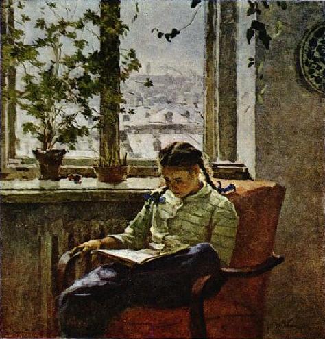 54_Tatyana_YAblonskaya_Doma_za_knigoy_1954.jpg