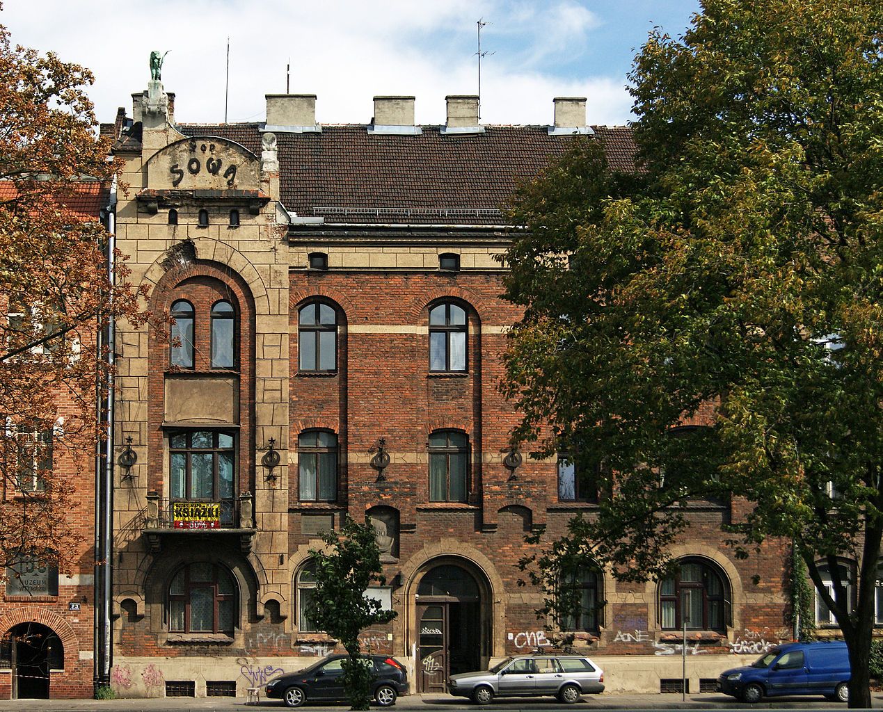 7г1907-_designed_by_arch._Roman_Bandurski,_21_Krasinskiego_Av,_Krakow,_Poland.jpg