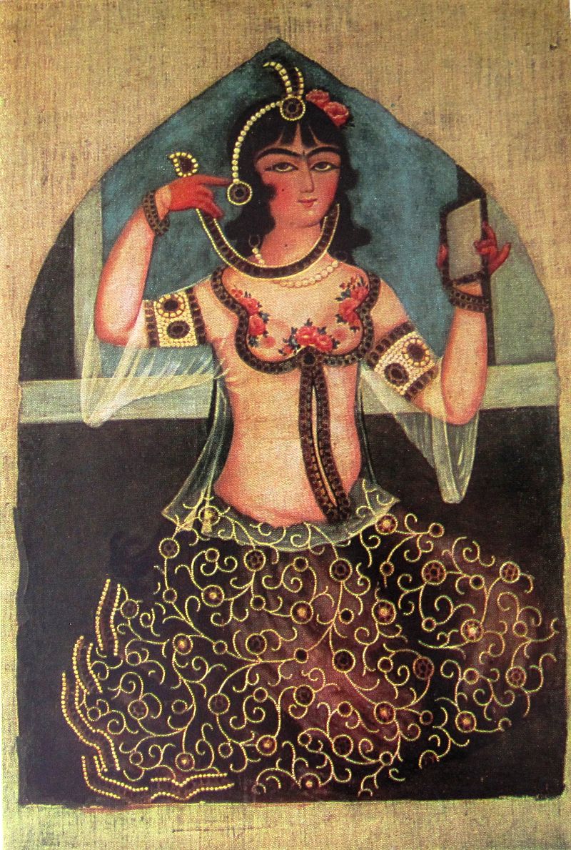 800px-Girl_with_Mirror_(Qajar_art,_Art_Museum_of_Georgia).jpg