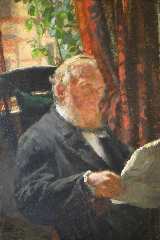 800px-Julius_Paulsen_-_Portræt_af_en_læsende,_ældre_heпrre_-_1932.png