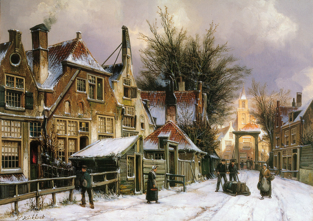 a_townview_with_figures_on_a_snow_covered_street-large.jpg