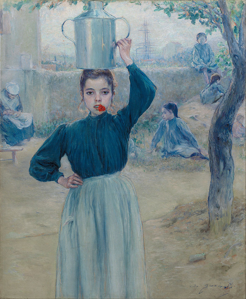 Adolfo_Guiard_-_The_Little_Village_Girl_with_Red_Carnation_-_.jpg