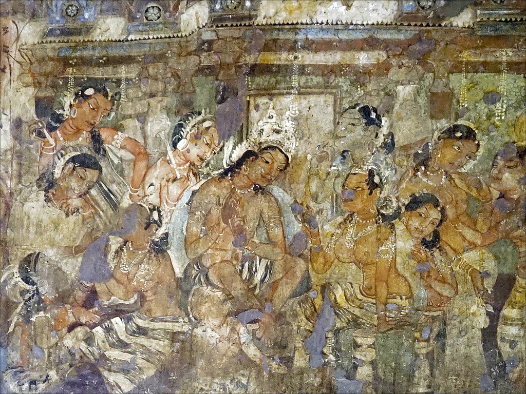 Ajanta_Cave_1_Mahajanaka_Jataka_mural_2.jpg