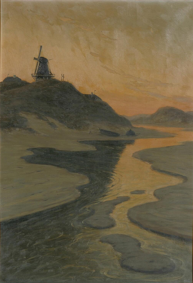 Alfred_Olsen_-_Solopgang_ved_Lønstrupп_-_1908.png