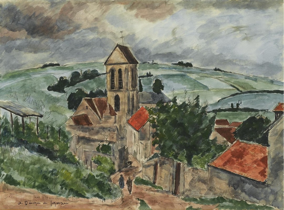 Andre-Dunoyer-de-Segonzac-Un-petit-village.jpg