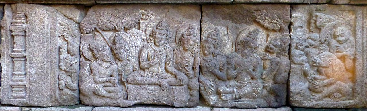 Candi_Prambanan_-_055_Rama_holds_Court,_Brahma_Temple_(12041602123).jpg