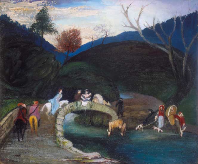 Csontváry_Kosztka_Tivadar_-_Hídon_átvnuló_társaság_(1901_korul).jpg