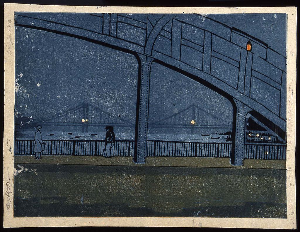 Eitai_Bridge_and_Kiyosu_Bridge_by_Koizumi_Kishio.jpg
