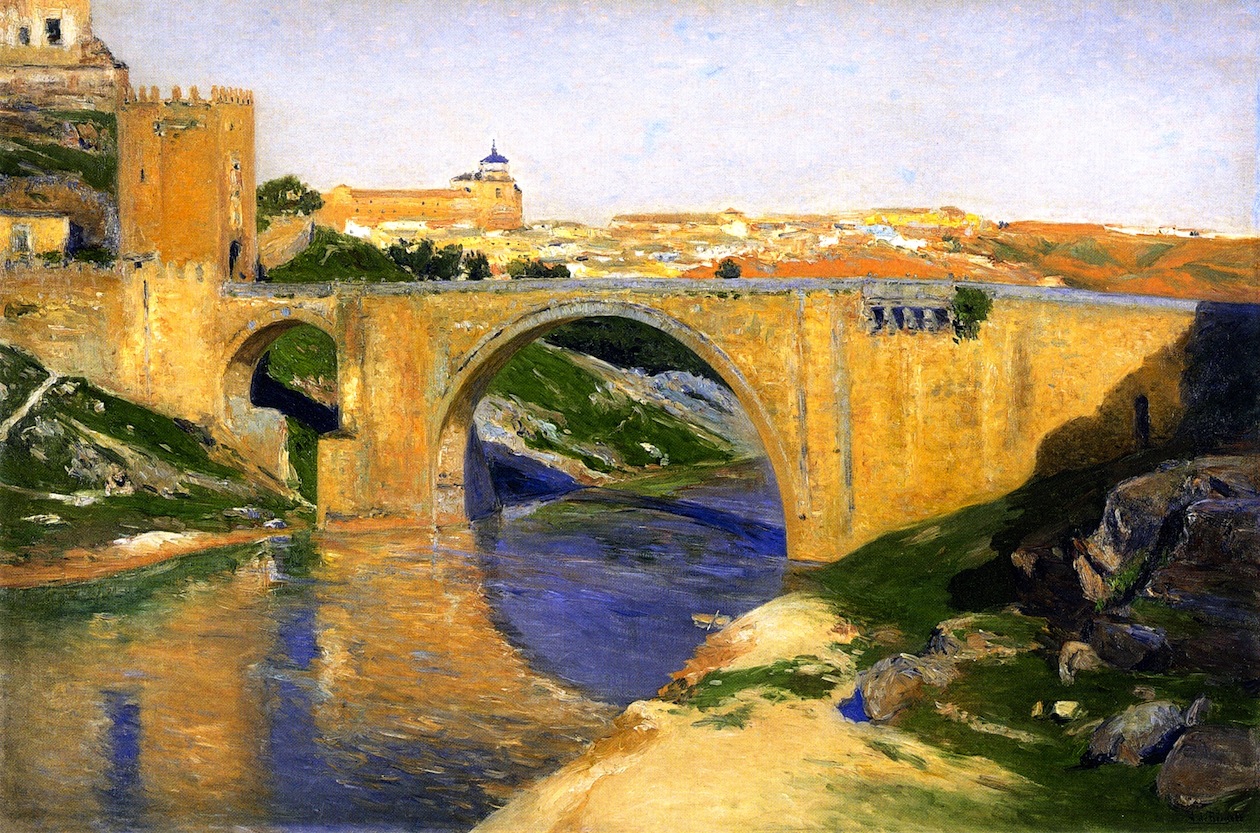 El puente de Alcantara, Toledo, 1906.jpeg