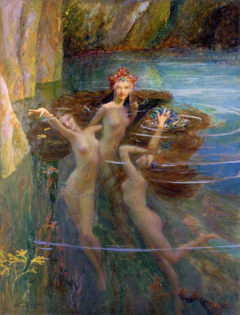 Gaston_Bussiere_-_Water_Nymphs_1927_-_(MeisterDrucke-242172).jpg