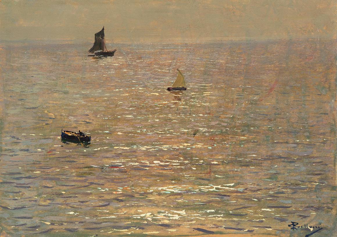Giorgio Belloni Boats in backlight.jpg