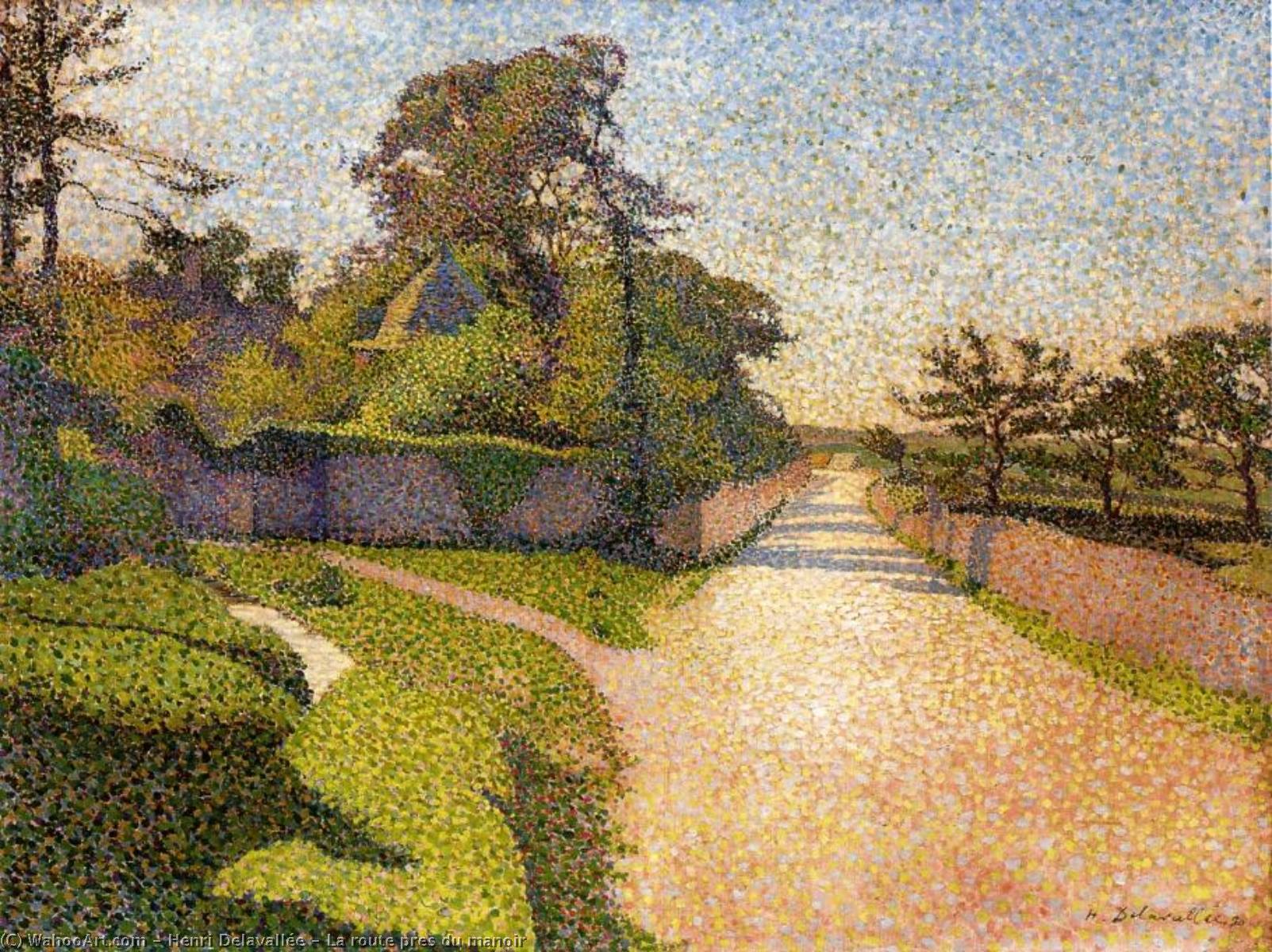 Henri-Delavallee-La-route-pres-du-manoir.jpg