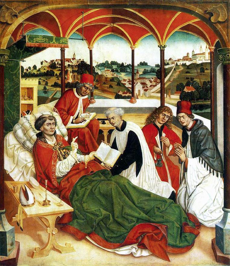 Jan_Polack_-_The_Death_of_St_Corbinian_-_WGA18019польша.jpg
