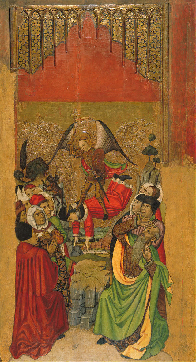Jaume_Huguet_-_Saint_Michael_Vanquishes_the_Antichrist_-_Google_Art_Project.jpg