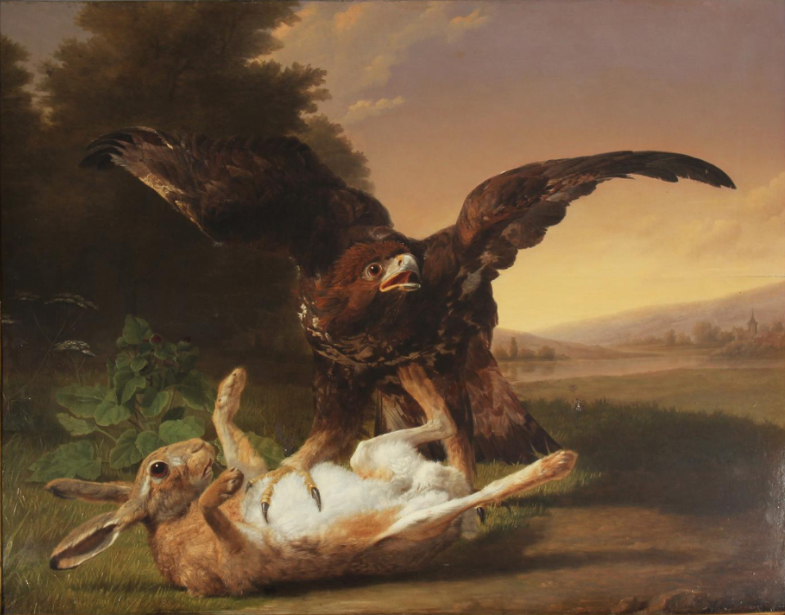 Jean-Baptiste_Berré_-_Eagle_catching_a_hare.jpg