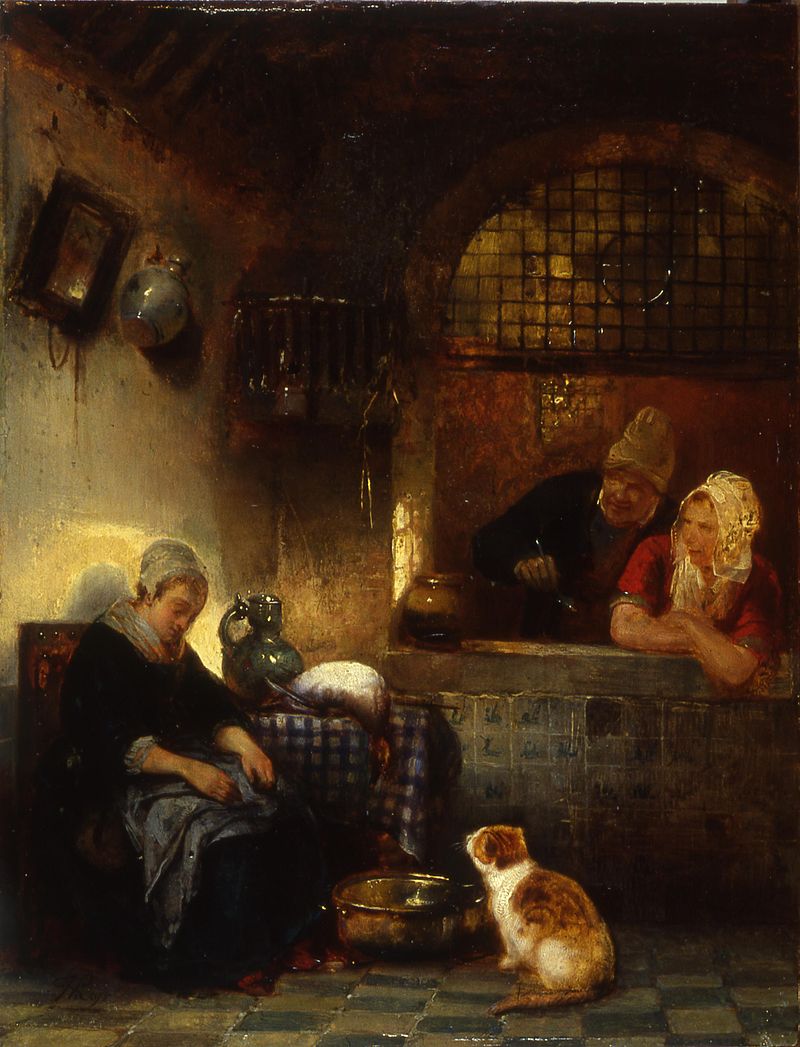 Jean_August_Hendrik_Leys_-_Dutch_Interior_-_Walters_37144.jpg