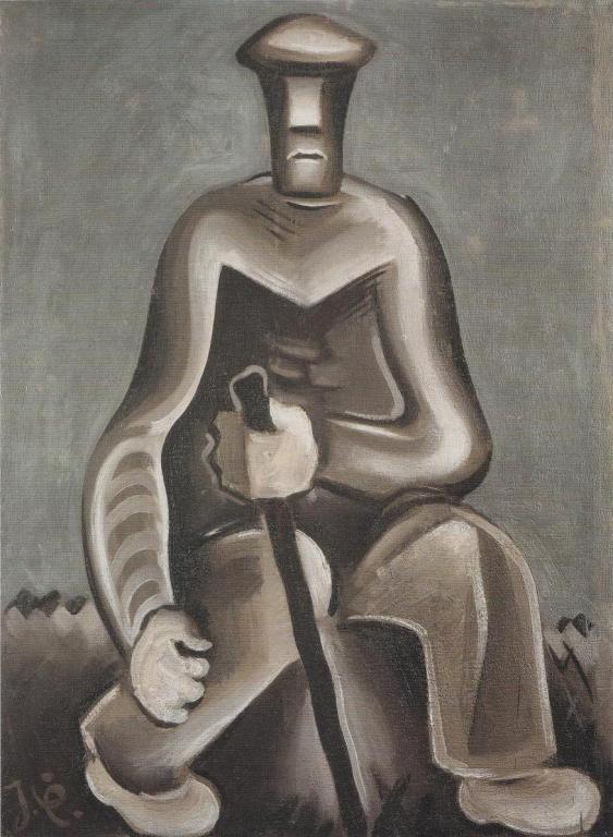 Josef_Čapek_-_Muž_s_holí_(asi_1927).jpg