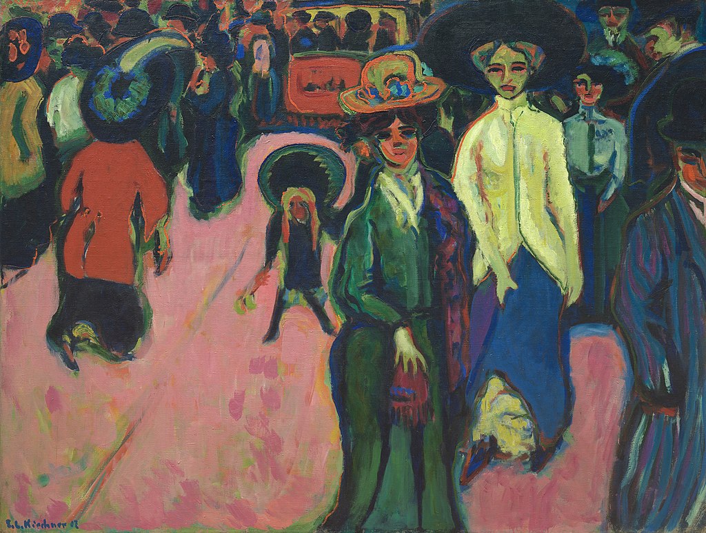 Kirchner_-_Street,_Dresden,_1908,_12.1951.jpg
