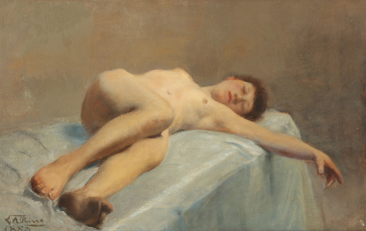L.A._Ring,_Ung_nøgen_Kvinde_i_liggende_Stilling,_1886.png