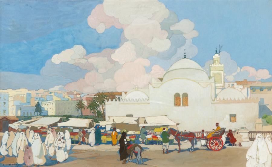 Leon-Cauvy-The-Fishery-Mosque-La-Mosquee-de-la-Pecherie-Algiers.jpg