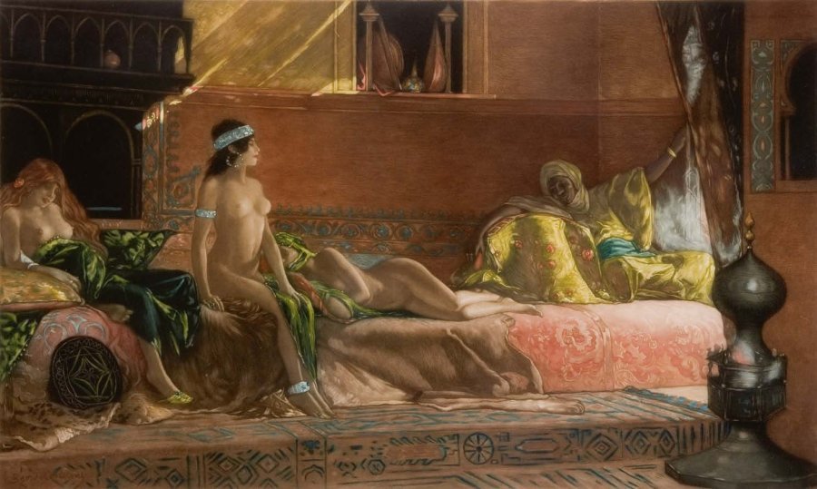 Les_chérifas_Grande_gravure_couleurs_d'époque_à_l'eau_fo.jpg