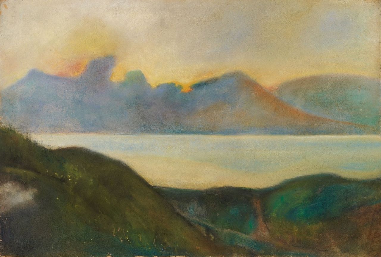 Lesser_Ury_Oberitalienischer_Gebirgssee.jpg
