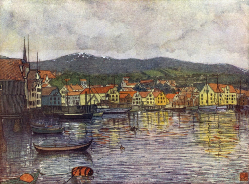 Nico_Jungman_-_Norway_The_Town_of_Molde_(colour_litho)_-_(MeisterDrucke-940446).jpg