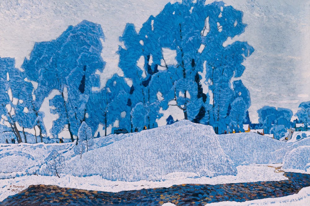 Nikolai Timkov - Russian Winter. Hoarfrost. 1969.jpg