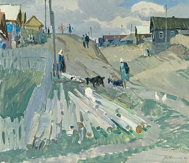 Ovchinnikov-Vladimir-Ivanovich-Street-in-Prestannoe-ovc17bw.jpg