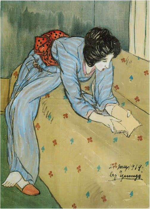 TakehisaYumeji-1919-Woman_Reading_a_Book_on_a_лSofa.png