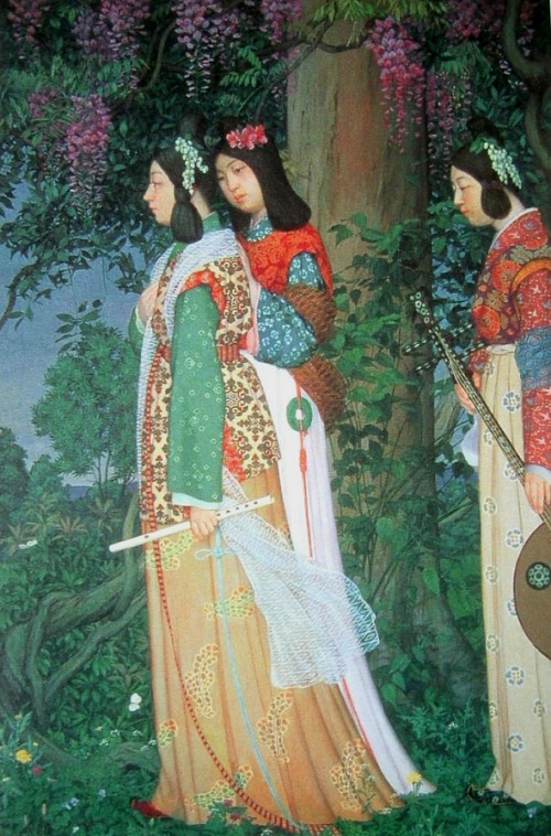 Wada Eisakuentertainment_in_the_fields_by_wada_eisaku_geidai_museum.jpg